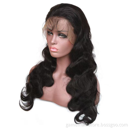 silk top hd transparent swiss bob with bangs 10a hd glueless silk top water wave small front lace human hair wigs